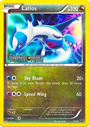Latios (Dragon Vault) 010/20 - Holofoil Blister Exclusives - Promo