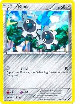 Klink (Cracked Ice Holo) 074/114 - Holofoil Blister Exclusives - Promo