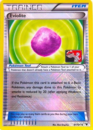 Eviolite (Championship Promo) 091/101 - Reverse Holofoil League & Championship Cards - Promo