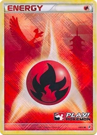 Fire Energy (Play! Pokemon) 089/95 - Holofoil League & Championship Cards - Promo