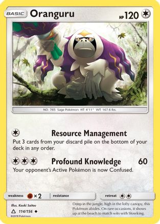 Oranguru 114/156 SM Ultra Prism - Uncommon
