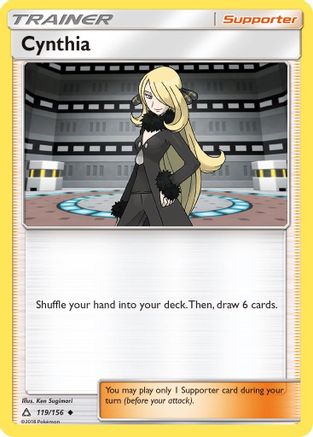 Cynthia 119/156 SM Ultra Prism - Uncommon