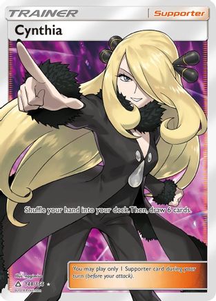 Cynthia (Full Art) 148 - Holofoil SM Ultra Prism - Ultra Rare