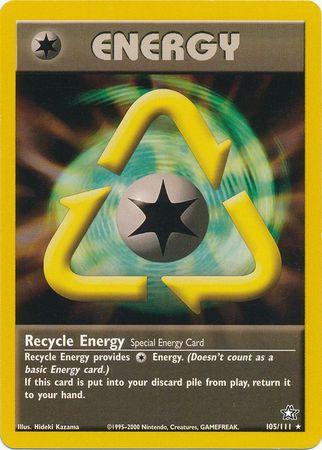 Recycle Energy 105/111 - Unlimited Neo Genesis - Rare