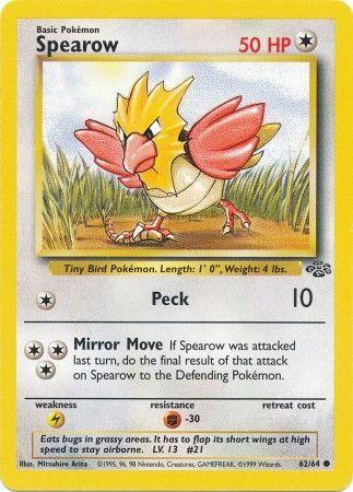 Spearow 062/64 - Unlimited Jungle - Common
