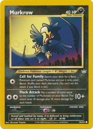 Murkrow 046/64 - Unlimited Neo Revelation - Common