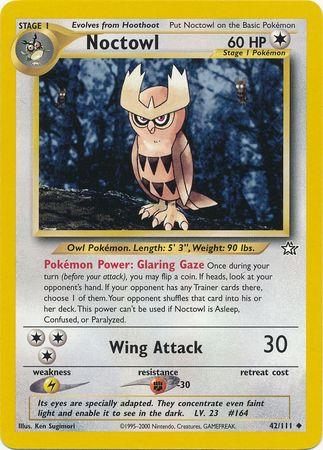 Noctowl 042/111 - Unlimited Neo Genesis - Uncommon