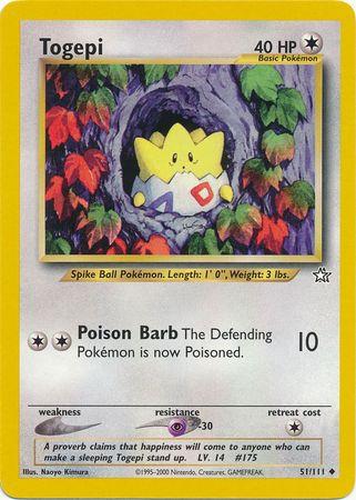 Togepi 051/111 - Unlimited Neo Genesis - Uncommon