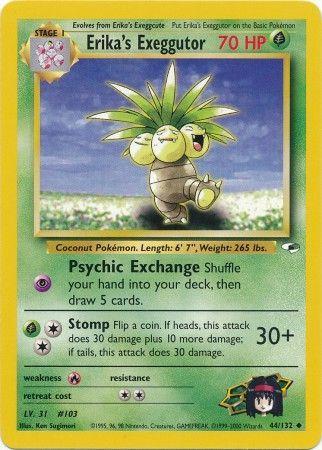 Erika's Exeggutor 044/132 - Unlimited Gym Heroes - Uncommon