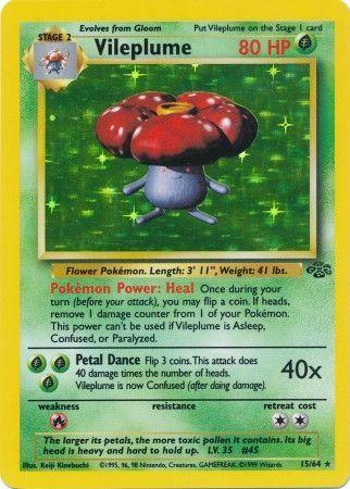 Vileplume (15) (15) 015/64 - Unlimited Holofoil Jungle - Holo Rare