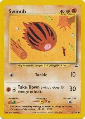 Swinub 057/64 - Unlimited Neo Revelation - Common