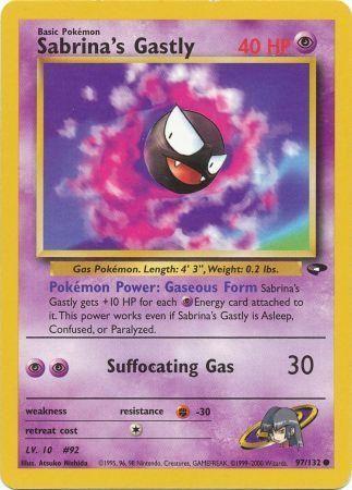 Sabrina's Gastly (97) (97) 097/132 - Unlimited Gym Challenge - Common