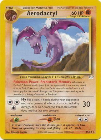 Aerodactyl 015/64 - Unlimited Neo Revelation - Rare