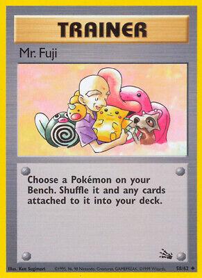 Mr. Fuji 058/62 - Unlimited Fossil - Uncommon