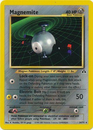 Magnemite (26) (26) 026 - Unlimited Neo Discovery - Rare