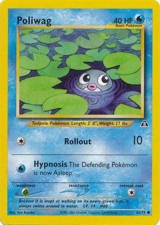 Poliwag 062/75 - Unlimited Neo Discovery - Common