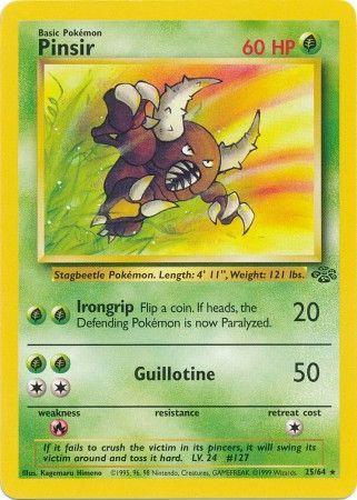 Pinsir (25) (25) 025/64 - Unlimited Jungle - Rare