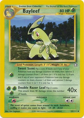 Bayleef (29) (29) 029/111 - Unlimited Neo Genesis - Uncommon