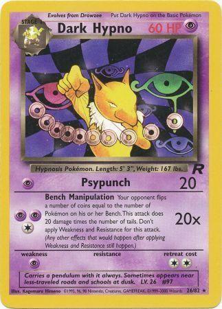 Dark Hypno (26) (26) 026/82 - Unlimited Team Rocket - Rare