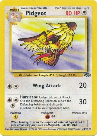 Pidgeot (24) (24) 024/64 - Unlimited Jungle - Rare