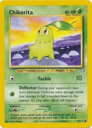 Chikorita (53) (53) 053/111 - Unlimited Neo Genesis - Common