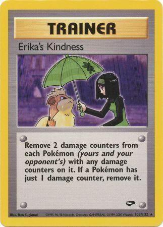 Erika's Kindness 103/132 - Unlimited Gym Challenge - Rare