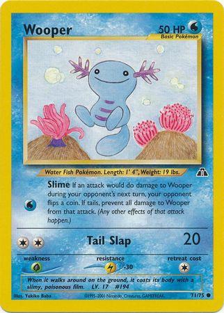 Wooper 071/75 - Unlimited Neo Discovery - Common