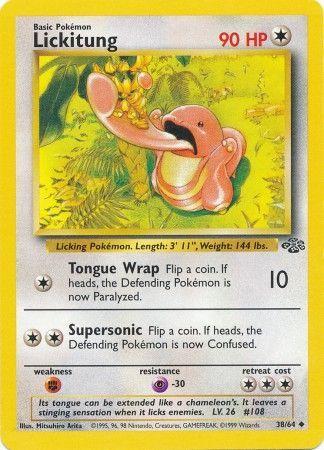 Lickitung 038/64 - Unlimited Jungle - Uncommon