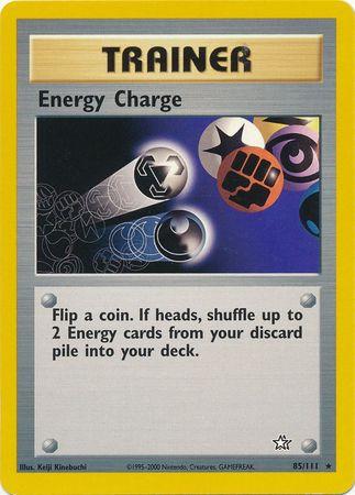 Energy Charge 085/111 - Unlimited Neo Genesis - Rare