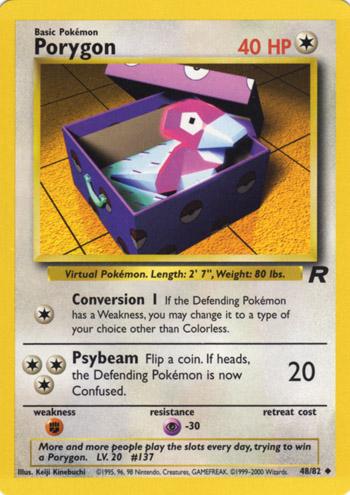 Porygon 048/82 - Unlimited Team Rocket - Uncommon
