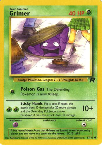 Grimer 057/82 - Unlimited Team Rocket - Common