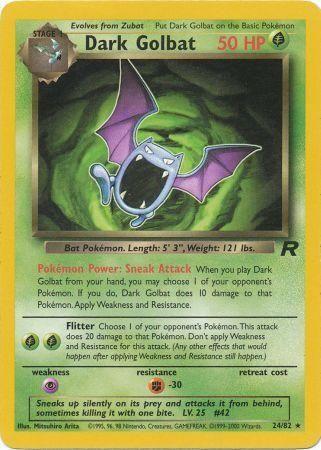 Dark Golbat (24) (24) 024/82 - Unlimited Team Rocket - Rare