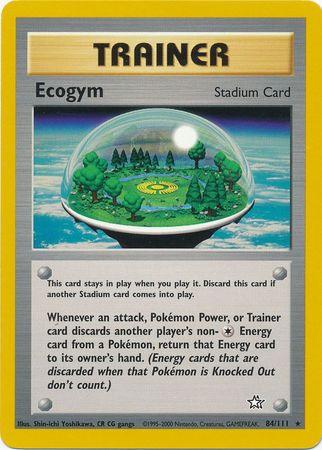 Ecogym 084/111 - Unlimited Neo Genesis - Rare