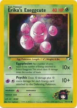 Erika's Exeggcute (77) (77) 077/132 - Unlimited Gym Heroes - Common