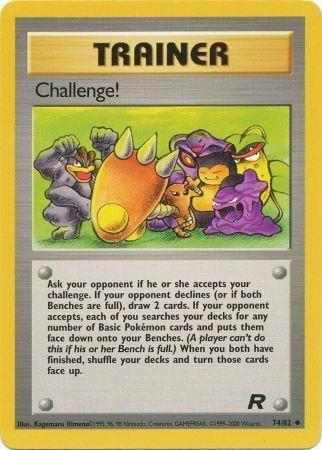 Challenge! 074/82 - Unlimited Team Rocket - Uncommon