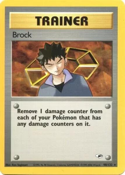 Brock (98) (98) 098/132 - Unlimited Gym Heroes - Rare