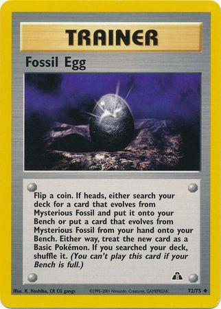 Fossil Egg 072/75 - Unlimited Neo Discovery - Uncommon