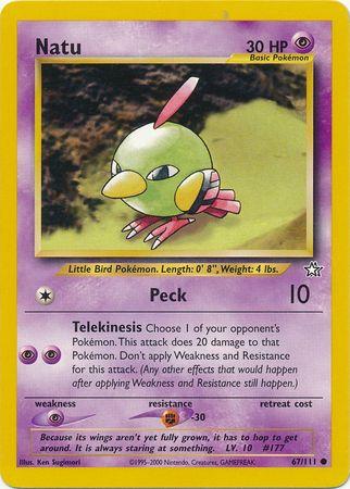 Natu 067/111 - Unlimited Neo Genesis - Common