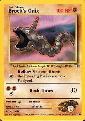 Brock's Onix (69) (69) 069/132 - Unlimited Gym Heroes - Common