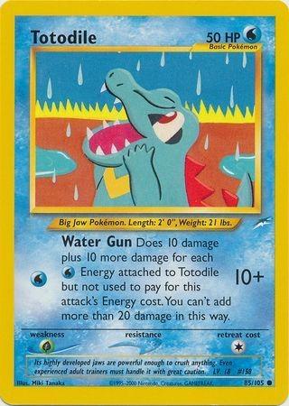 Totodile 085/105 - Unlimited Neo Destiny - Common