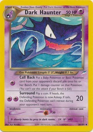 Dark Haunter 036/105 - Unlimited Neo Destiny - Uncommon