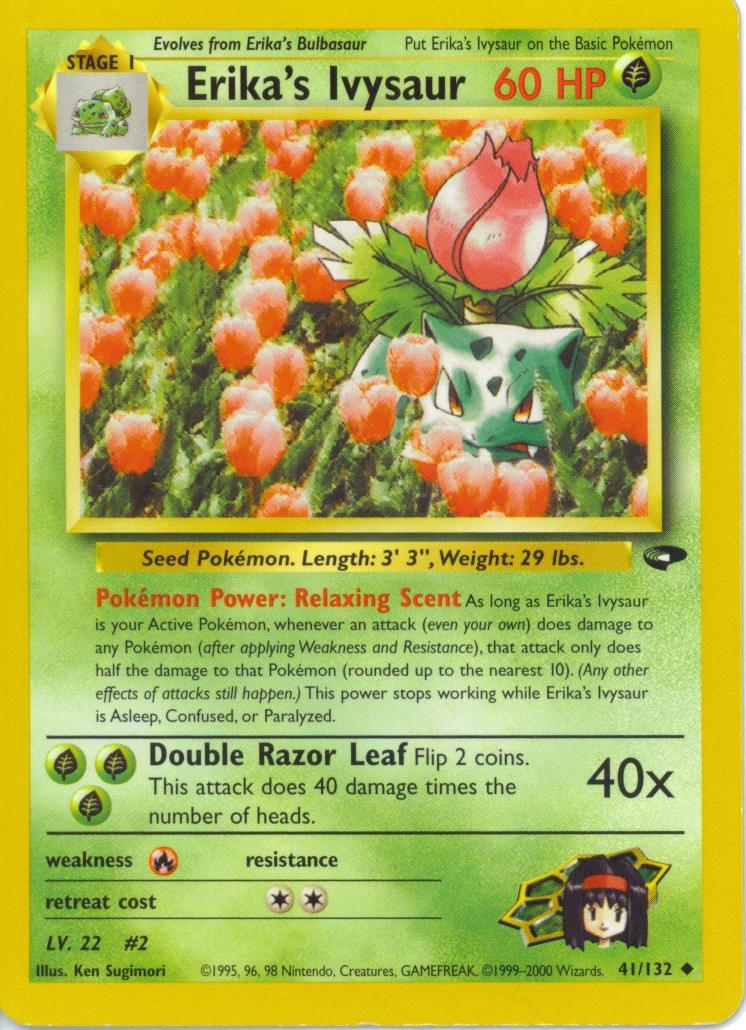 Erika's Ivysaur 041/132 - Unlimited Gym Challenge - Uncommon