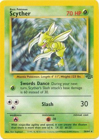 Scyther (26) (26) 026/64 - Unlimited Jungle - Rare