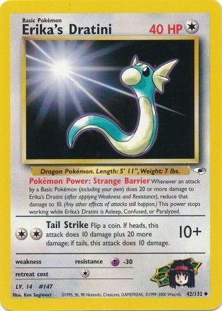 Erika's Dratini 042/132 - Unlimited Gym Heroes - Uncommon