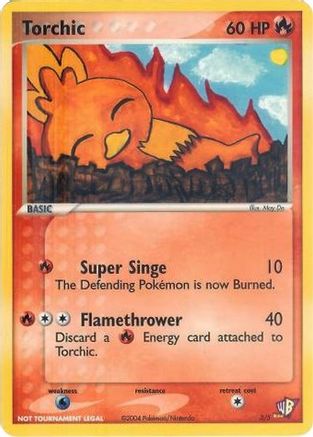 Torchic 003/5 Kids WB Promos - Promo