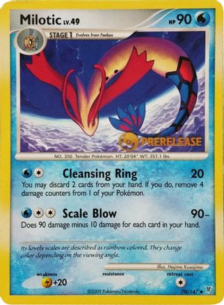 Milotic (Prerelease) 070/147 Nintendo Promos - Promo