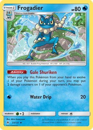 Frogadier 023/131 SM Forbidden Light - Uncommon