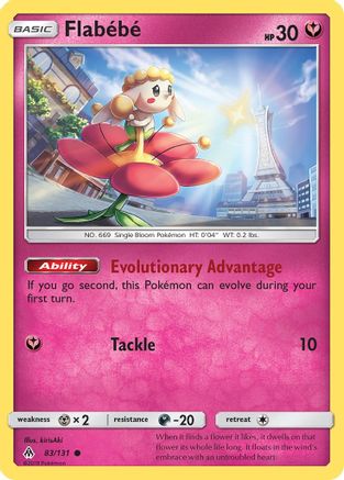 Flabebe (83) (83) 083/131 SM Forbidden Light - Common