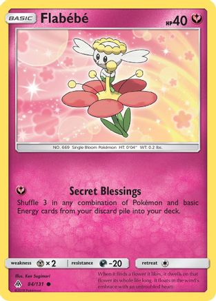 Flabebe (84) (84) 084/131 SM Forbidden Light - Common
