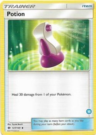 Potion (15) 127 SM Trainer Kit Alolan Sandslash & Alolan Ninetales - Uncommon